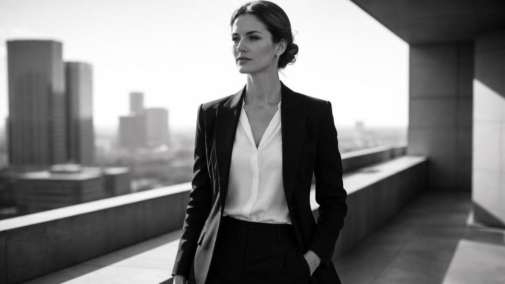 leader concentrée illustrant la gestion du stress, la clarté mentale et la prise de décision sous pression